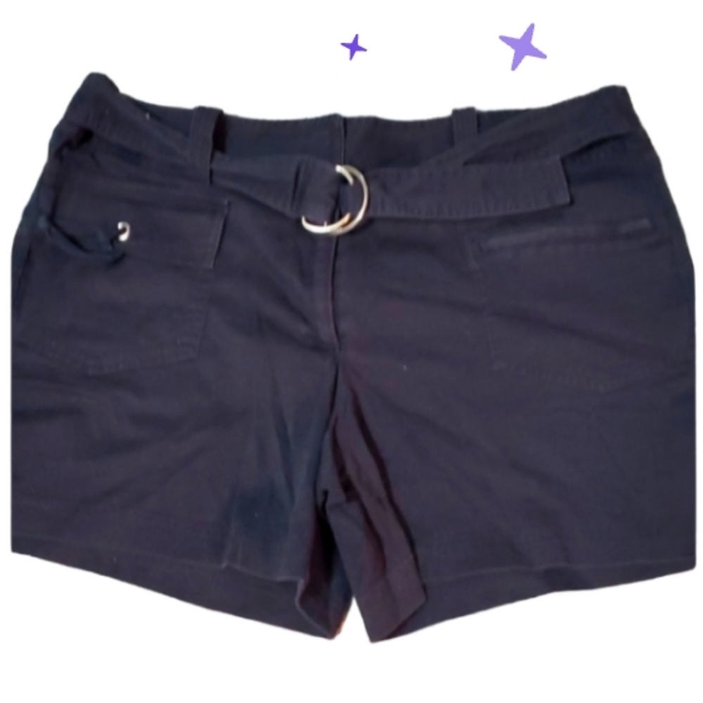 Vintage covington stretch cotton short belted 16